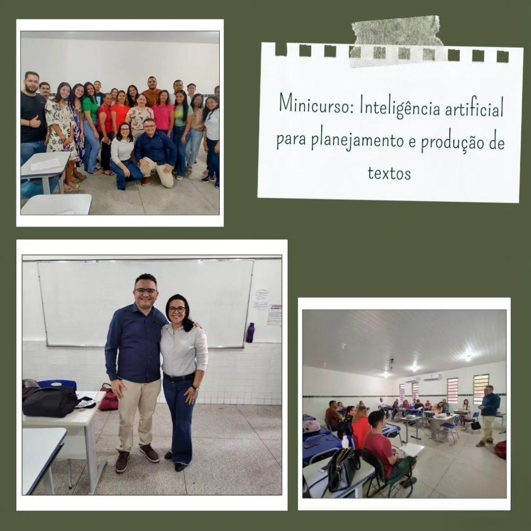 Minicurso Inteligência Artificial para planejamento e produção de textos na Semana Cultural do Centro de Línguas